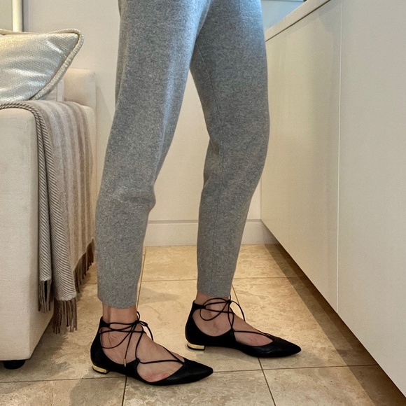 Aquazzura Ballet Flats - lace up - Picture 2 of 16